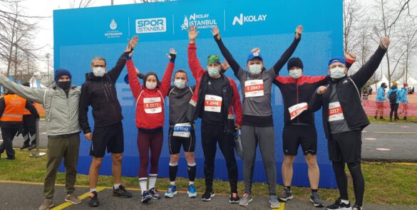 Sportif Kandıralılar İstanbul yarı maratonunda ter döktü1