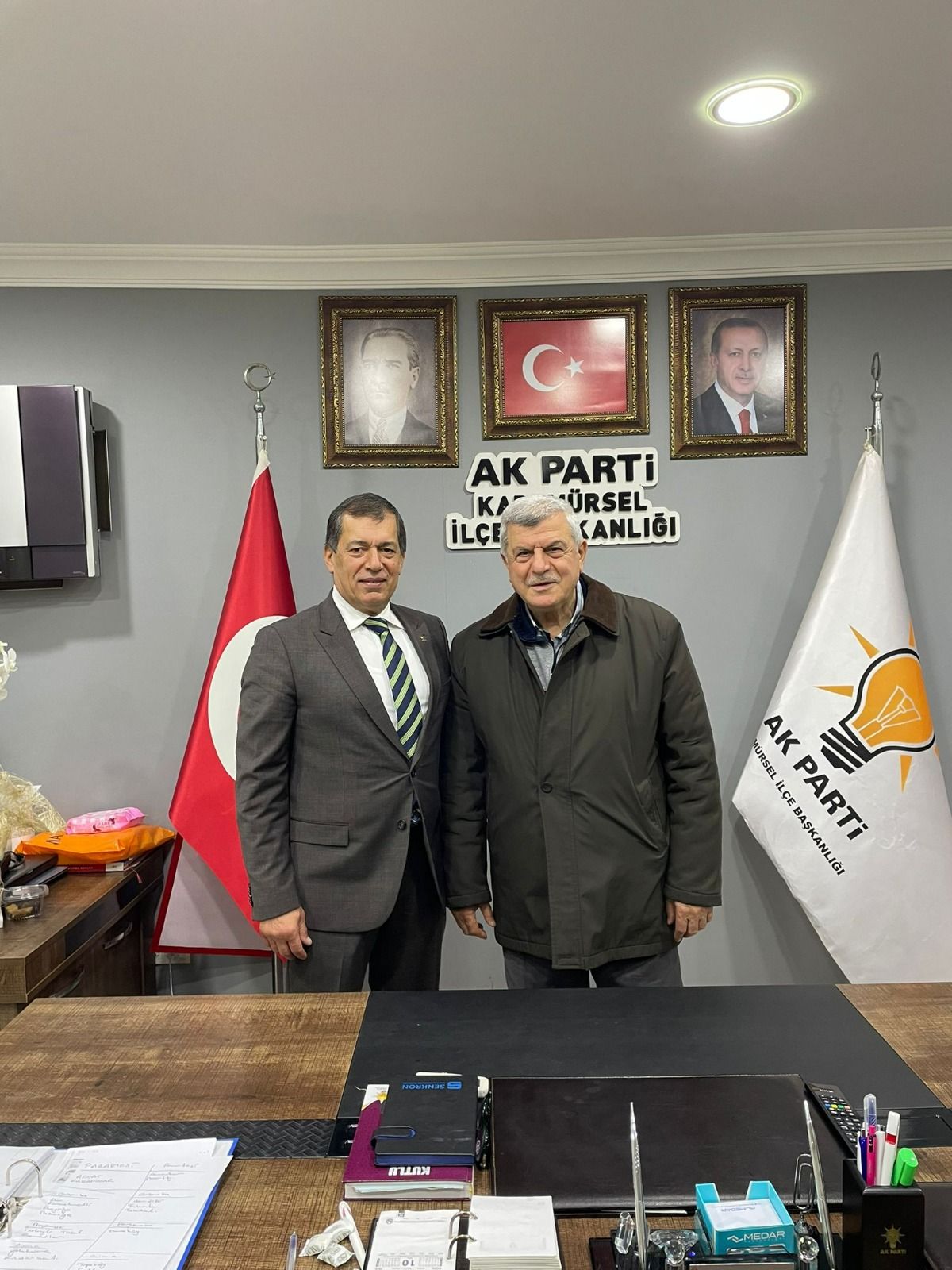 Karaosmanoğlu Karamürsel'de ziyaretlerde bulundu1
