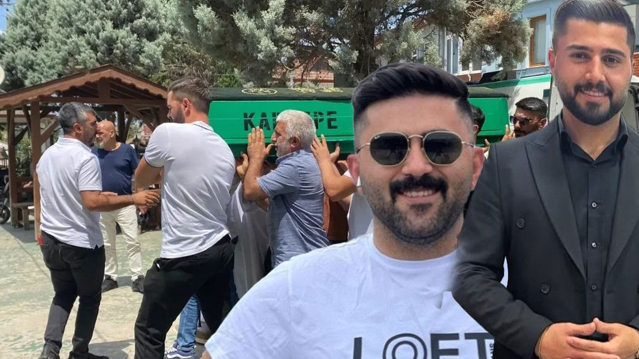 Amcaları tarafından öldürülen kardeşler defnedildi1