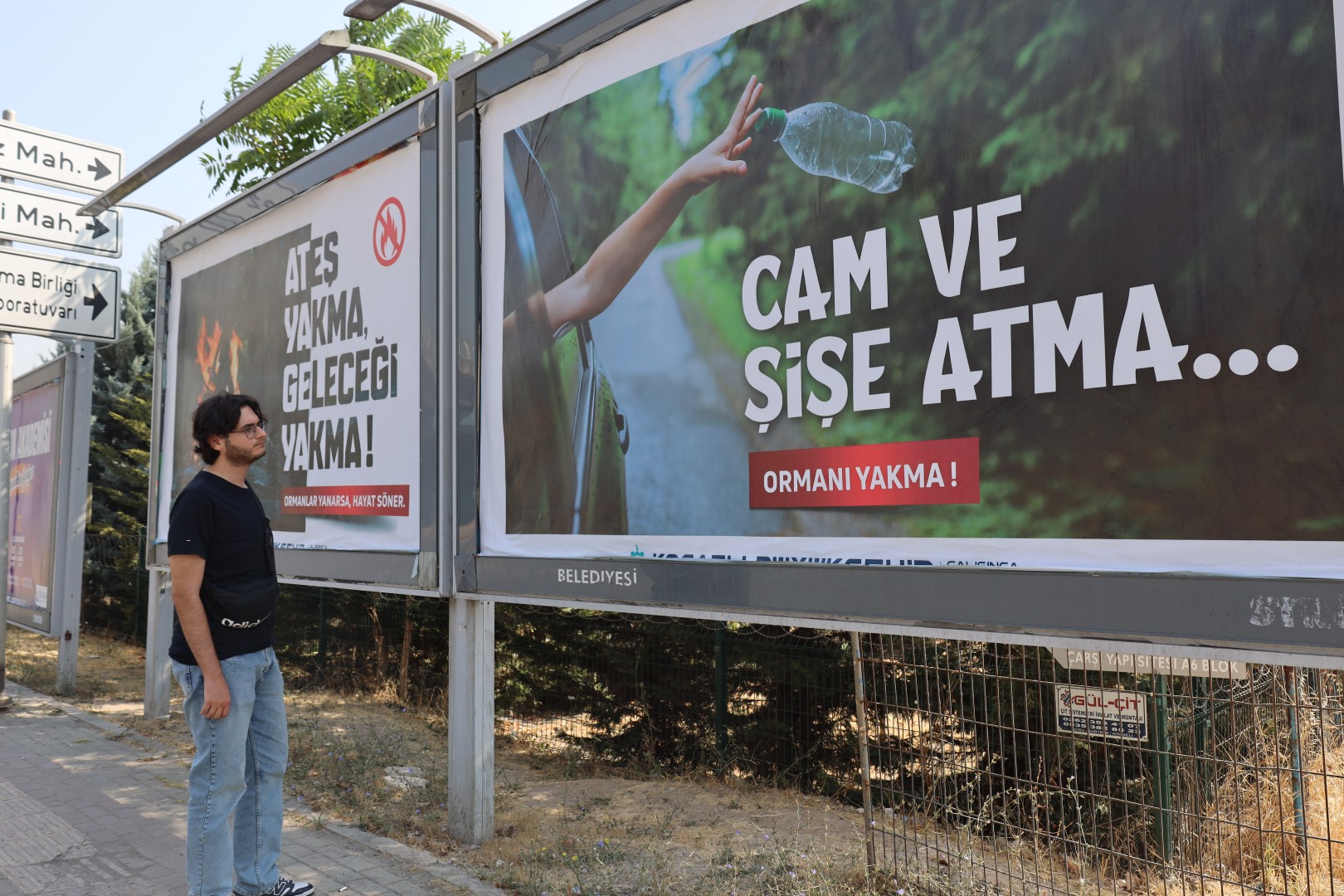 Büyükşehir orman yangınlarına karşı farkındalığı artırıyor