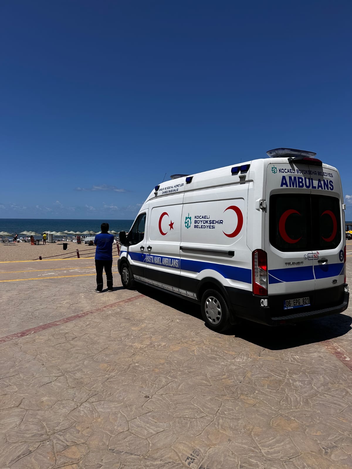 Nakil Ambulans sahillerdeki nöbetini tamamladı (4)