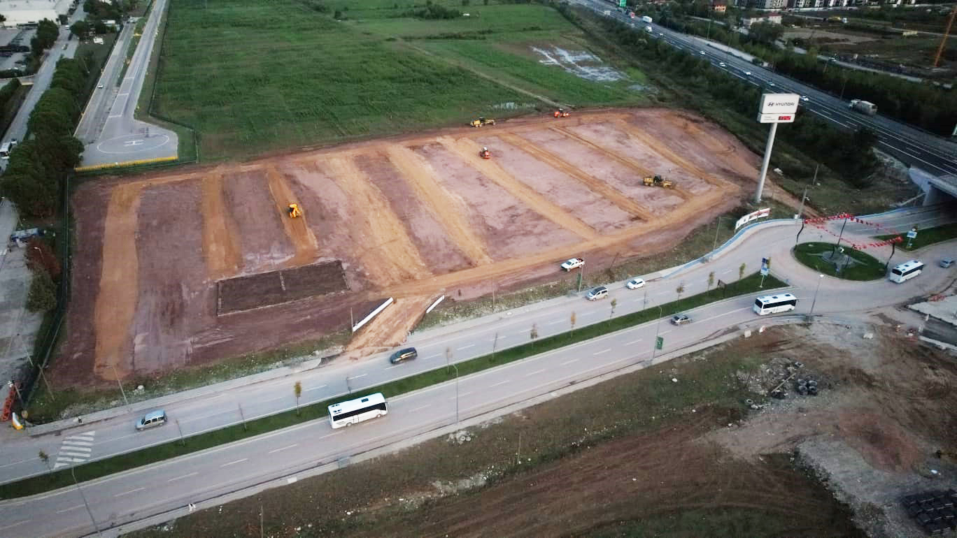 Milli maç için 220 dönümlük dev organizasyon alanı hazır (1)