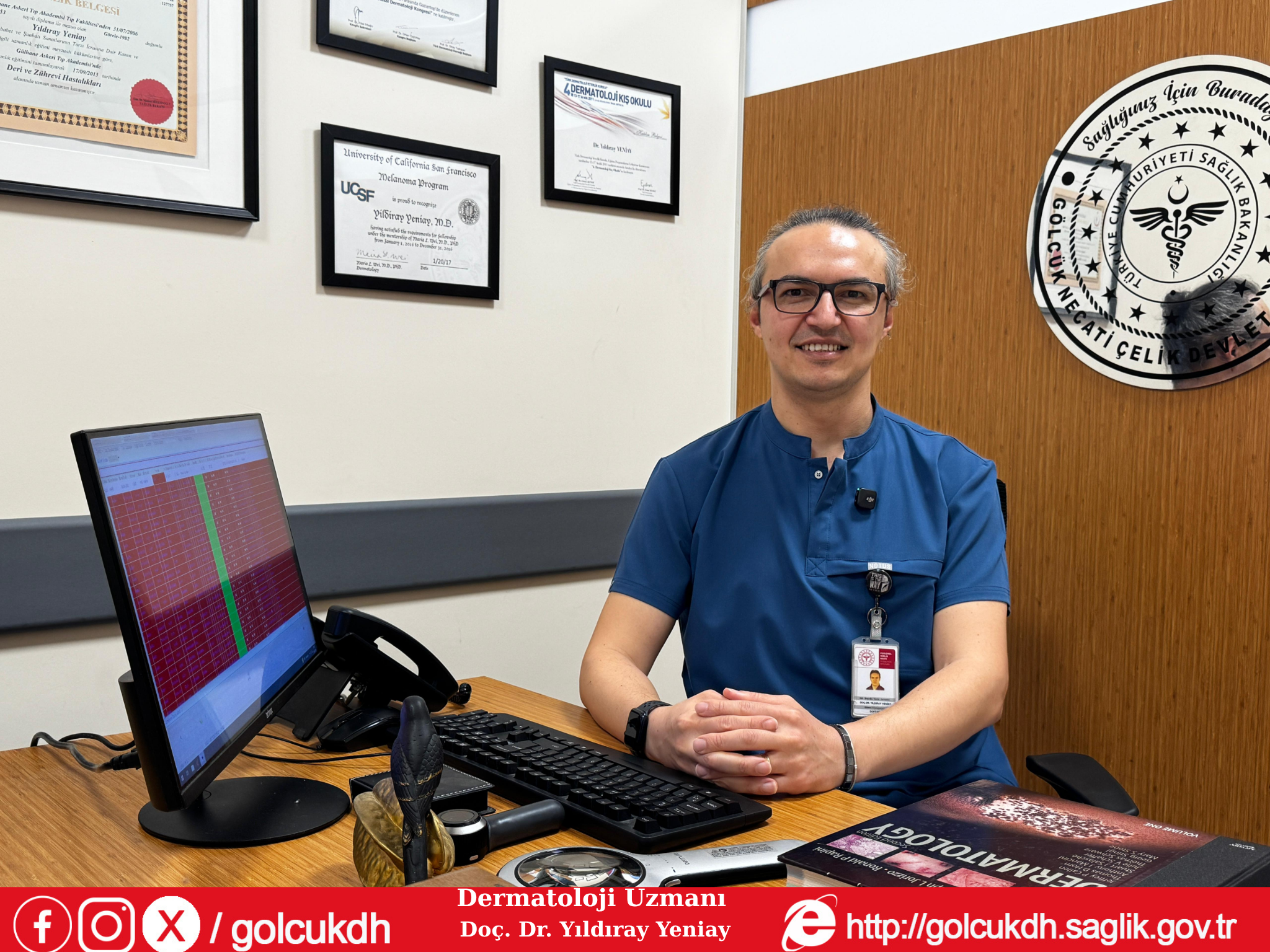 Dermatoloji Uzmanı Doç. Dr. Yıldıray Yeniay