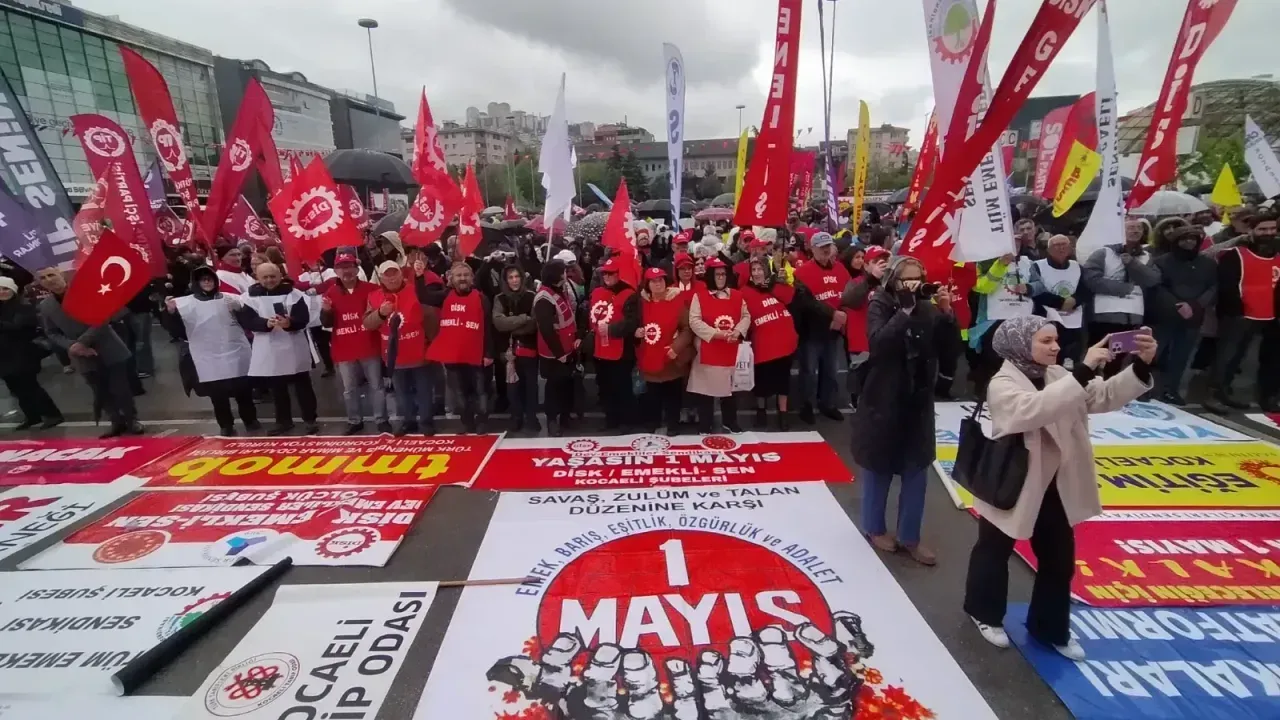 İzmit’te 1 Mayıs