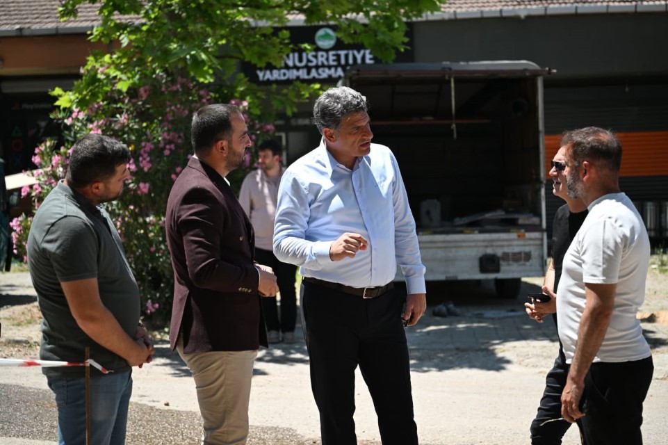 Başkan Kocaman, Nusretiye Meydan Projesini Yerinde İnceledi (1)