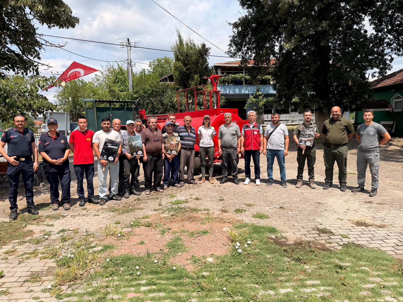 Büyükşehir’le kırsalda yangına karşı güçlü hazırlık (2)
