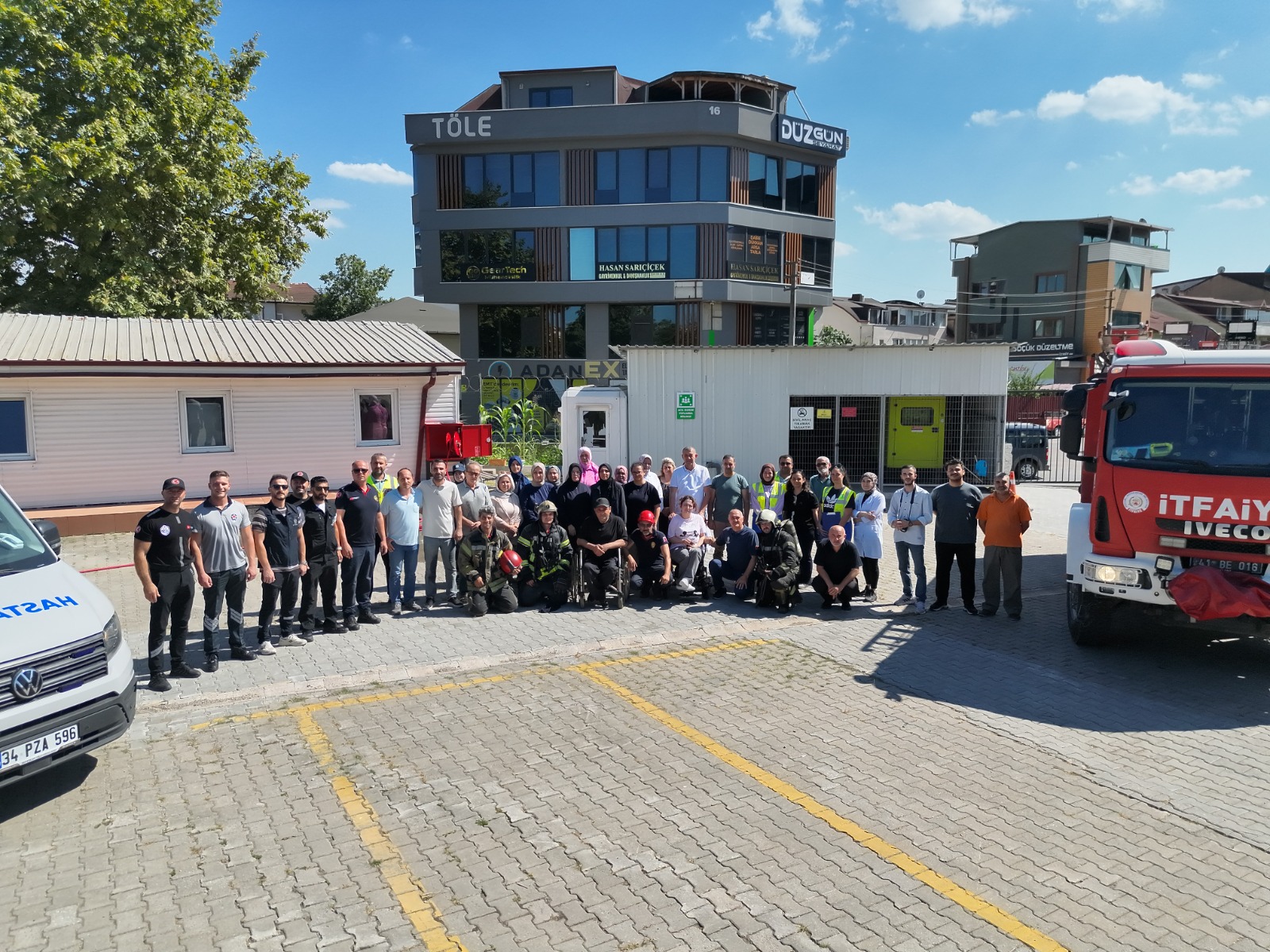 Afet planları sahada test edildi (7)